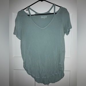 Cut out shoulder top